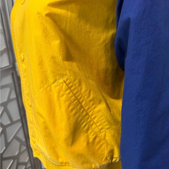 vintage Polo by Ralph Lauren Kids Yellow and Blue Puffer Jacket - Picture 4 of 11